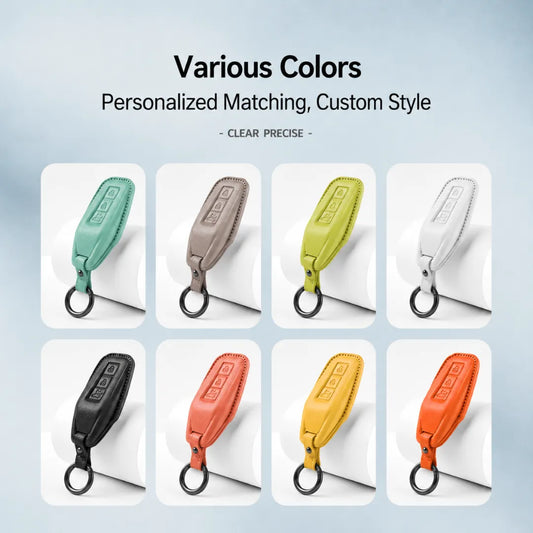 Audi Goatskin Key Fob Cover Shield Smart Key - Compraison