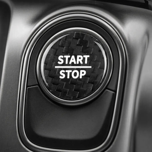 Carbon Fiber Start Button for Mercedes EQA & EQB