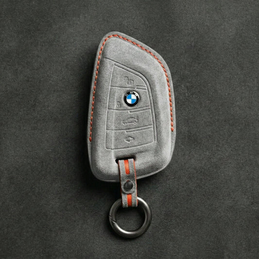 BMW Hand - Stitched Alcantara Key Fob Cover - All Types - A