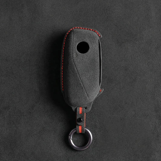 BMW Hand - Stitched Alcantara Key Fob Cover - All Types - C
