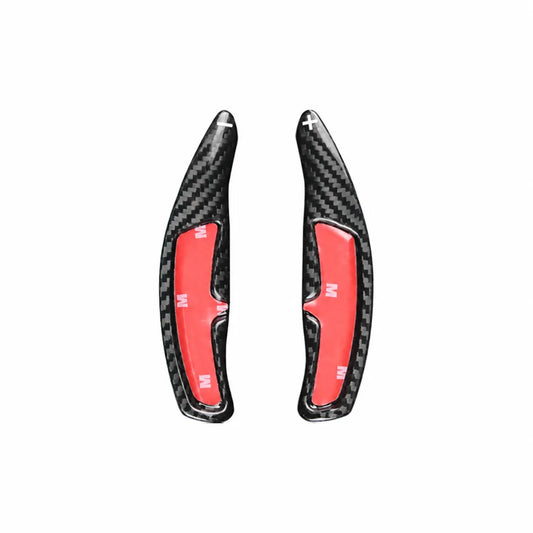 Carbon Fiber Paddle Shifters For Porsche Panamera, Cayenne, Macan, 718, 911 & 918 - Black