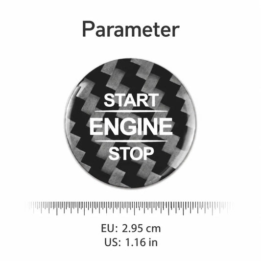 Carbon Fiber Start Button for Mercedes (MB2)