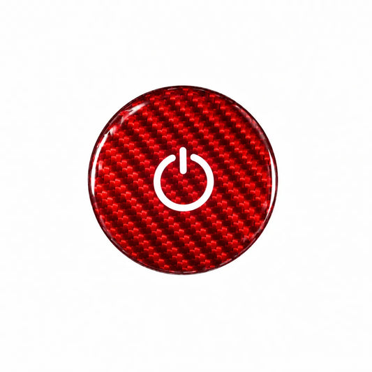 Carbon Fiber Start Button for Porsche Taycan 2022-2024