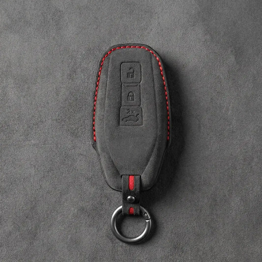 Hand-Stitched Alcantara Key Fob Cover for Audi – All Types