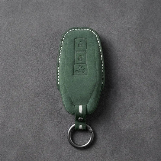 Hand-Stitched Alcantara Key Fob Cover for Audi – Shield Smart Key