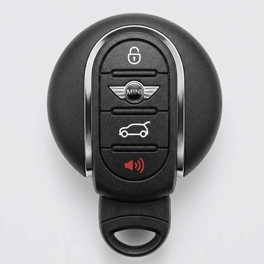 Mini Cooper Key Fob Cover Circular Panic Smart Key