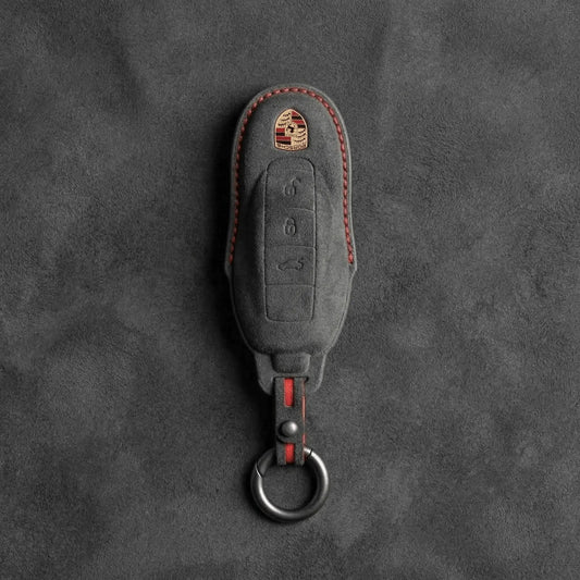 Porsche Hand - Stitched Alcantara Key Fob Cover - All types - A