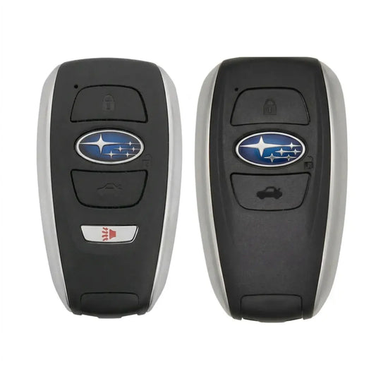 Subaru Key Fobs Comparison 3 buttons and 2 buttons