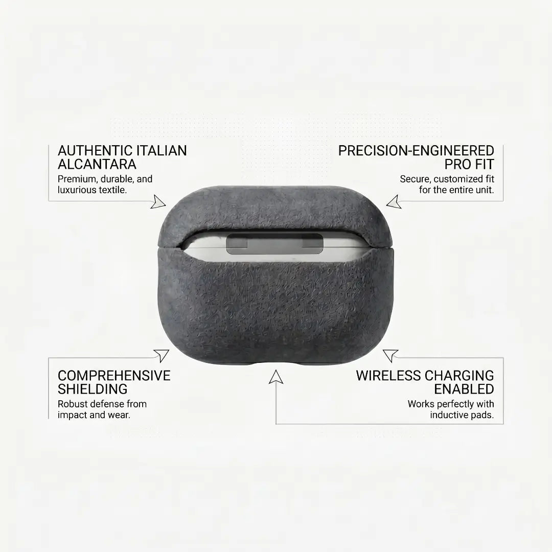AirPods Hülle – Alcantara