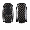 Audi Carbon Key Fob Cover – Oval 3-Button Smart Fob