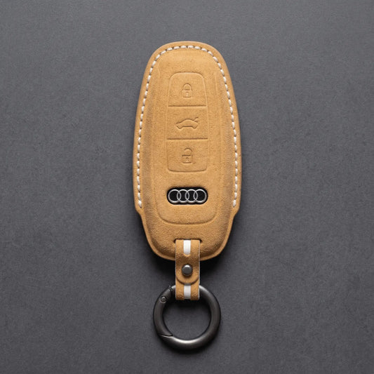 Audi Hand - Stitched Alcantara Key Fob Cover – All Types - A