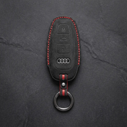 Audi Hand - Stitched Alcantara Key Fob Cover – All Types - A