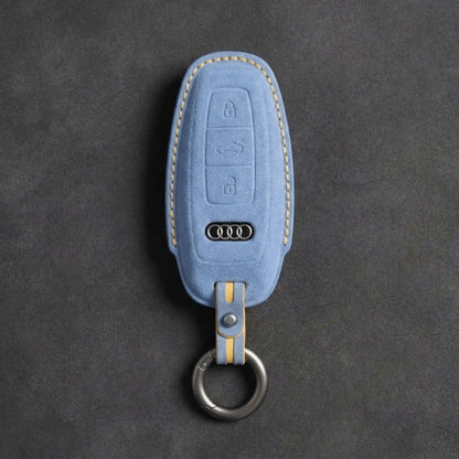 Audi Hand - Stitched Alcantara Key Fob Cover – All Types - A