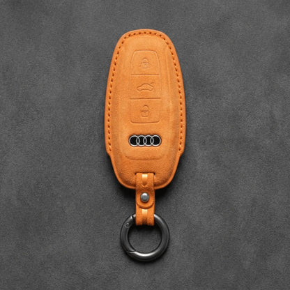 Audi Hand - Stitched Alcantara Key Fob Cover – All Types - A