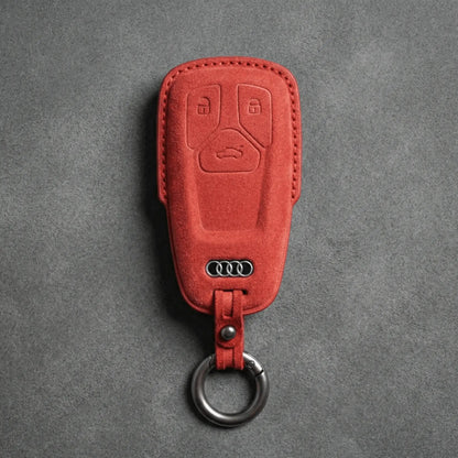 Audi Hand - Stitched Alcantara Key Fob Cover – All Types - B