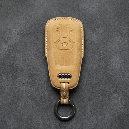 Audi Hand - Stitched Alcantara Key Fob Cover – All Types - B