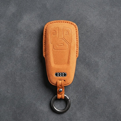 Audi Hand - Stitched Alcantara Key Fob Cover – All Types - B
