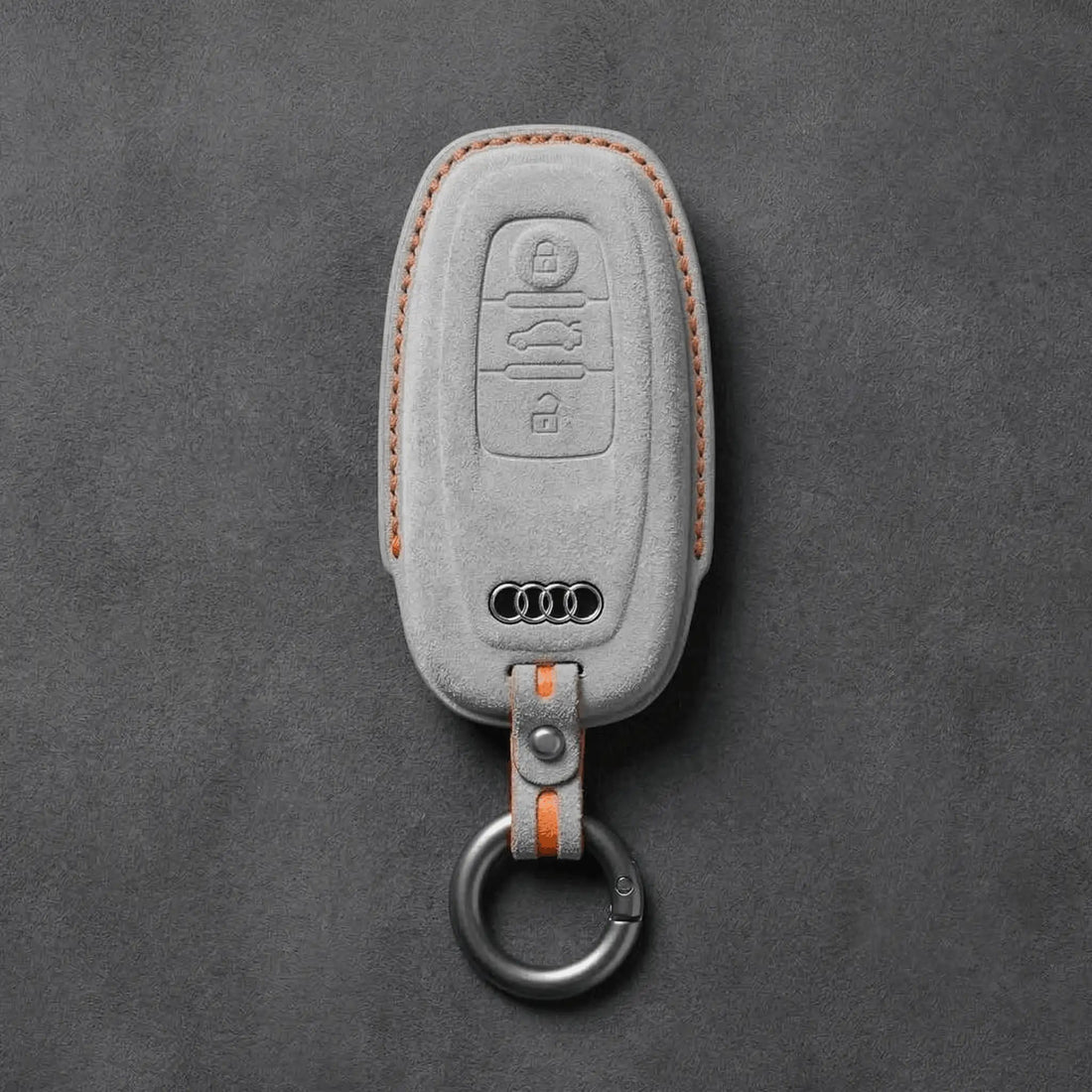 Audi Hand - Stitched Alcantara Key Fob Cover – All Types - C
