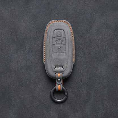Audi Hand - Stitched Alcantara Key Fob Cover – All Types - C