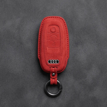 Audi Hand - Stitched Alcantara Key Fob Cover – All Types - C