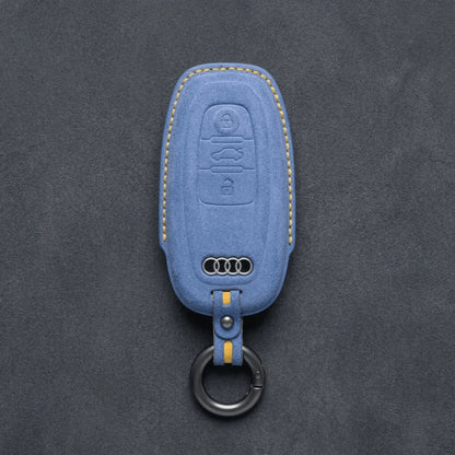 Audi Hand - Stitched Alcantara Key Fob Cover – All Types - C