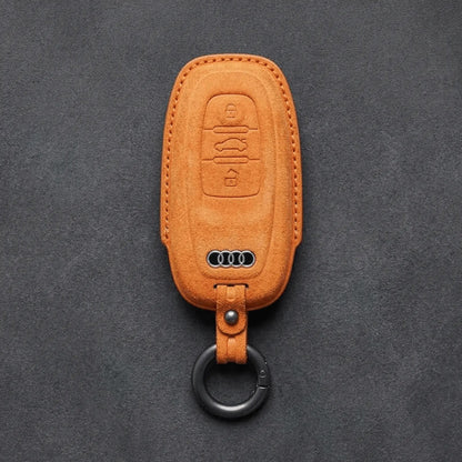 Audi Hand - Stitched Alcantara Key Fob Cover – All Types - C