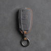 Audi Hand-Stitched Alcantara Key Fob Cover – Folding 3-Button Key