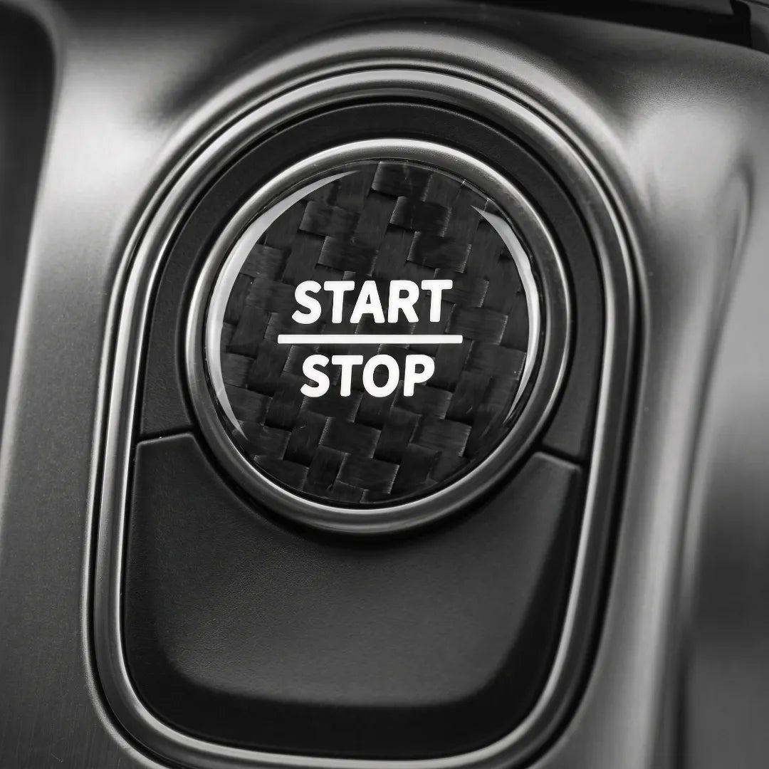 Carbon Fiber Start Button for Mercedes EQA & EQB