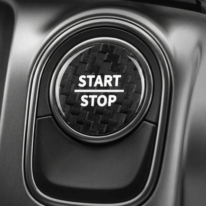 Carbon Fiber Start Button for Mercedes EQA & EQB