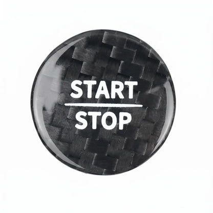 Carbon Fiber Start Button for Mercedes EQA & EQB