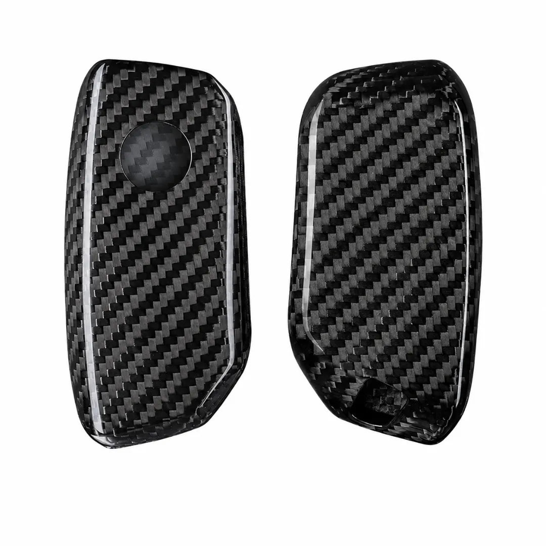 BMW Carbon Key Fob Cover - Side-Button Wedge