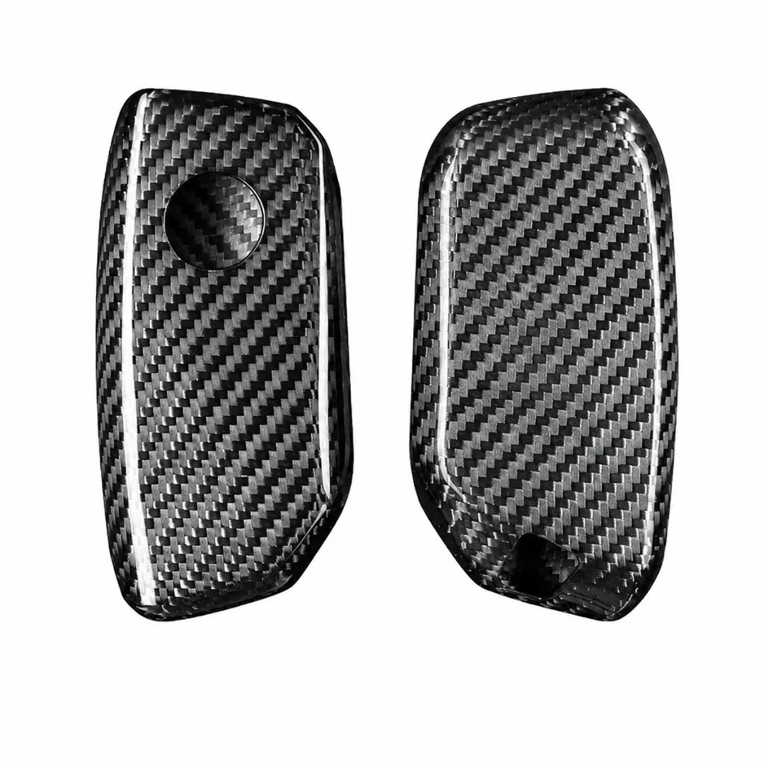 BMW Carbon Key Fob Cover - Side-Button Wedge