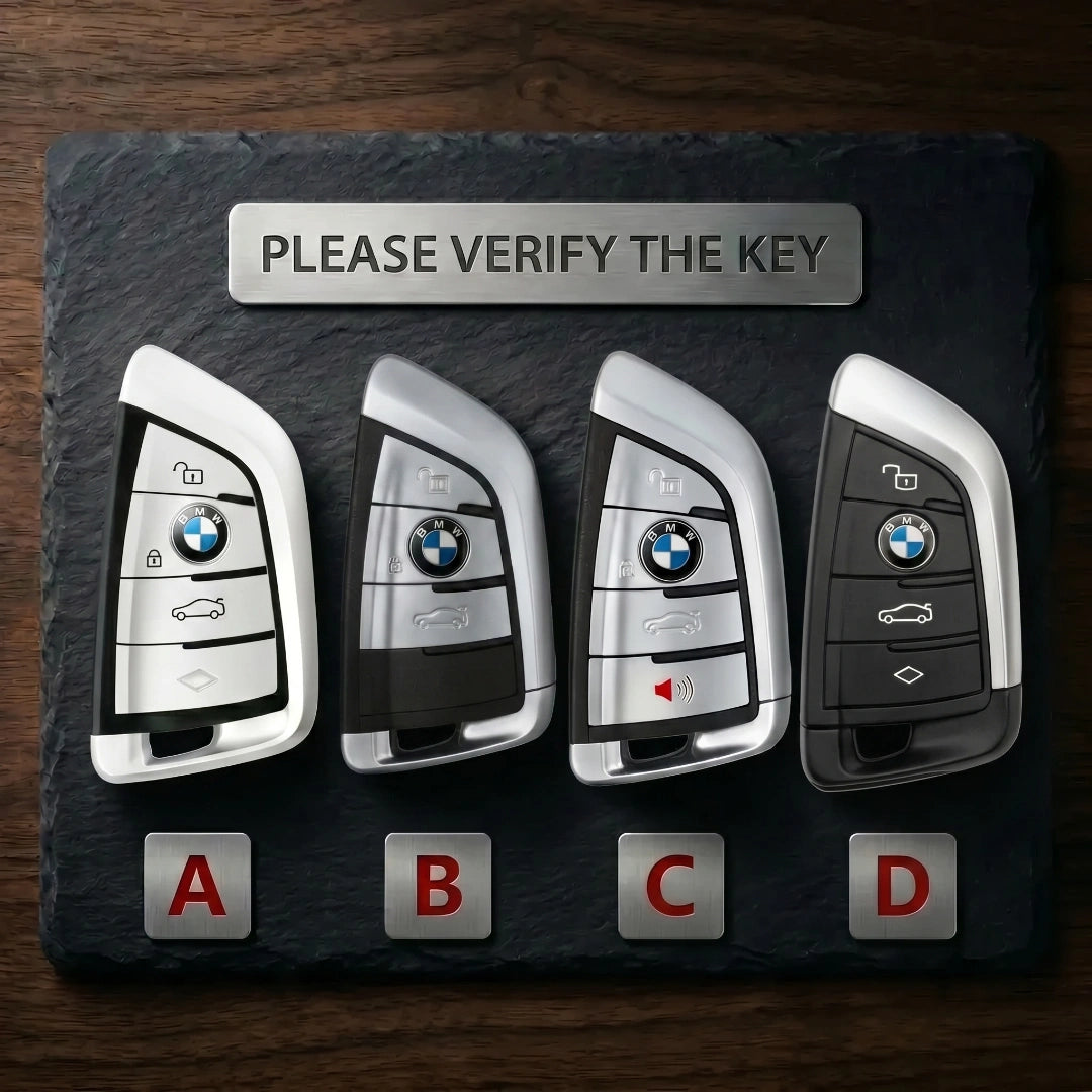BMW Hand-Crafted Leather Key Fob Cover – Wide-Slot Blade Key Fob Comparison