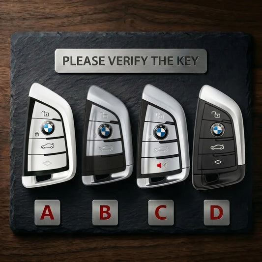 BMW Hand-Crafted Leather Key Fob Cover – Wide-Slot Blade Key Fob Comparison