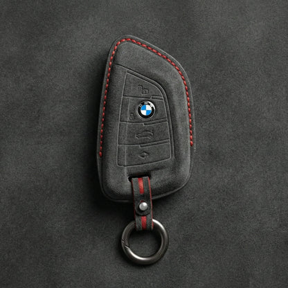 BMW Hand - Stitched Alcantara Key Fob Cover - All Types - A