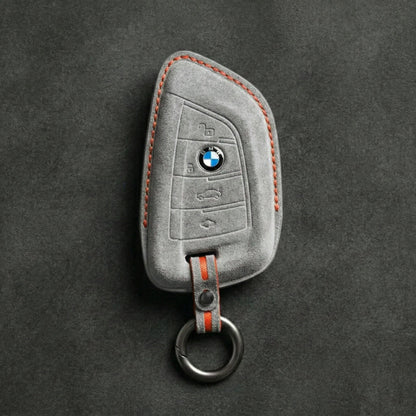 BMW Hand - Stitched Alcantara Key Fob Cover - All Types - A