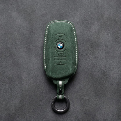 BMW Hand - Stitched Alcantara Key Fob Cover - All Types - B
