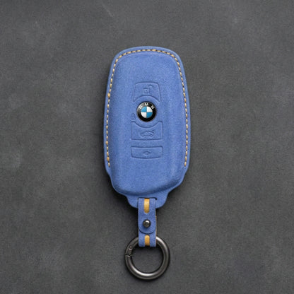BMW Hand - Stitched Alcantara Key Fob Cover - All Types - B