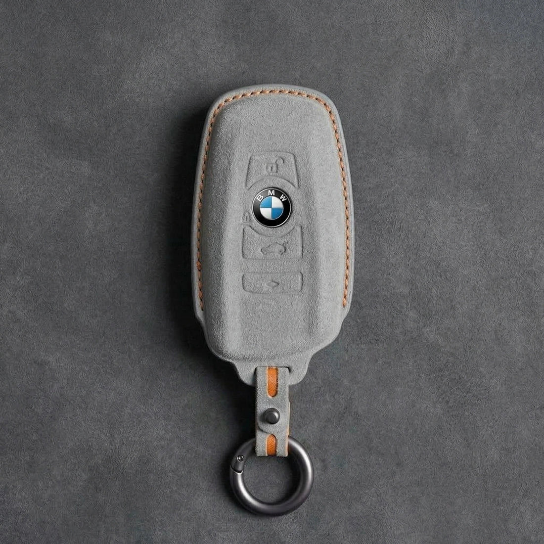 BMW Hand - Stitched Alcantara Key Fob Cover - All Types - B