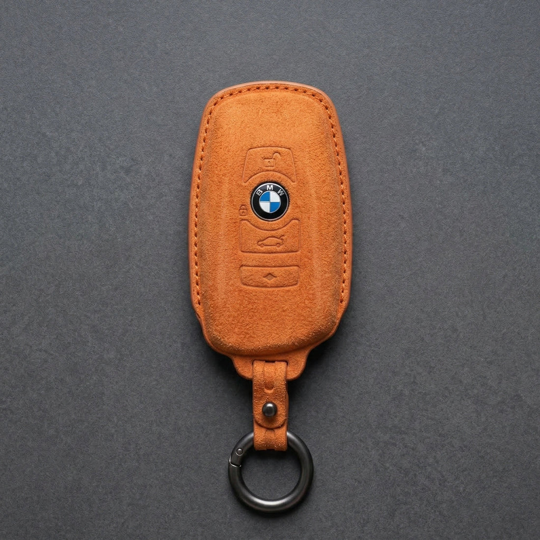 BMW Hand - Stitched Alcantara Key Fob Cover - All Types - B