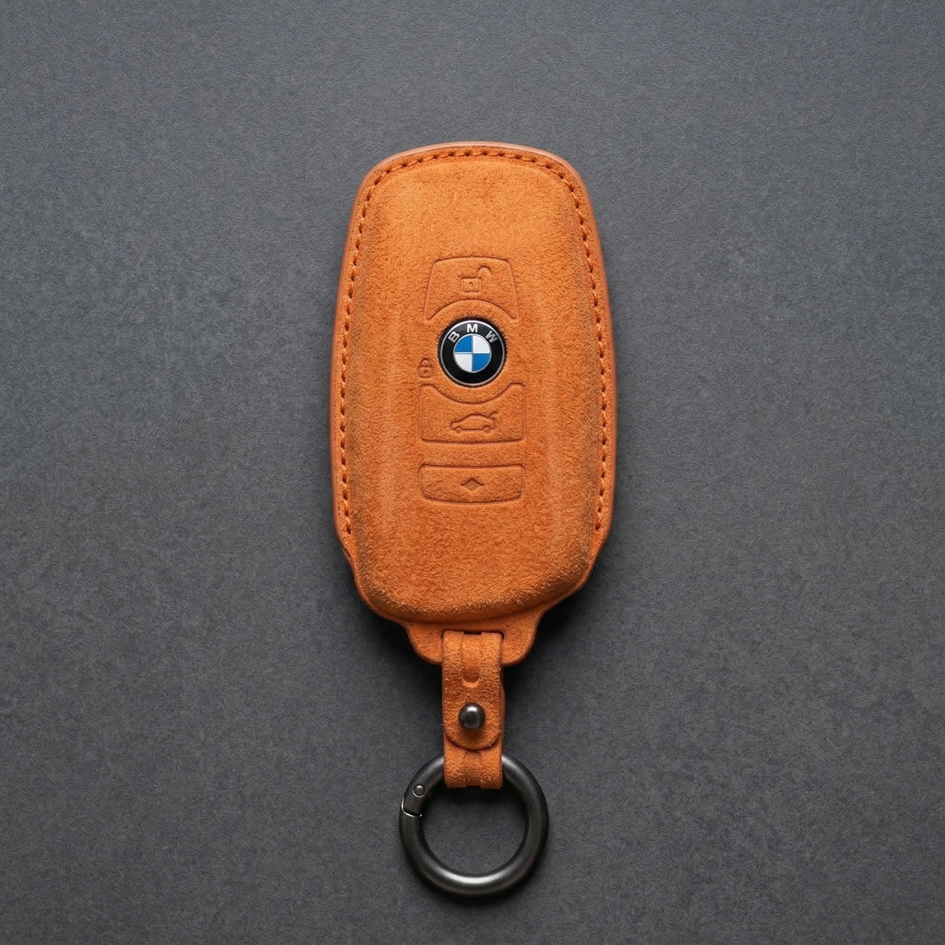 BMW Hand - Stitched Alcantara Key Fob Cover - All Types - B