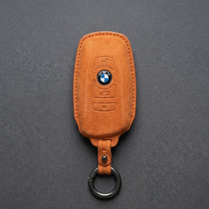 BMW Hand - Stitched Alcantara Key Fob Cover - All Types - B