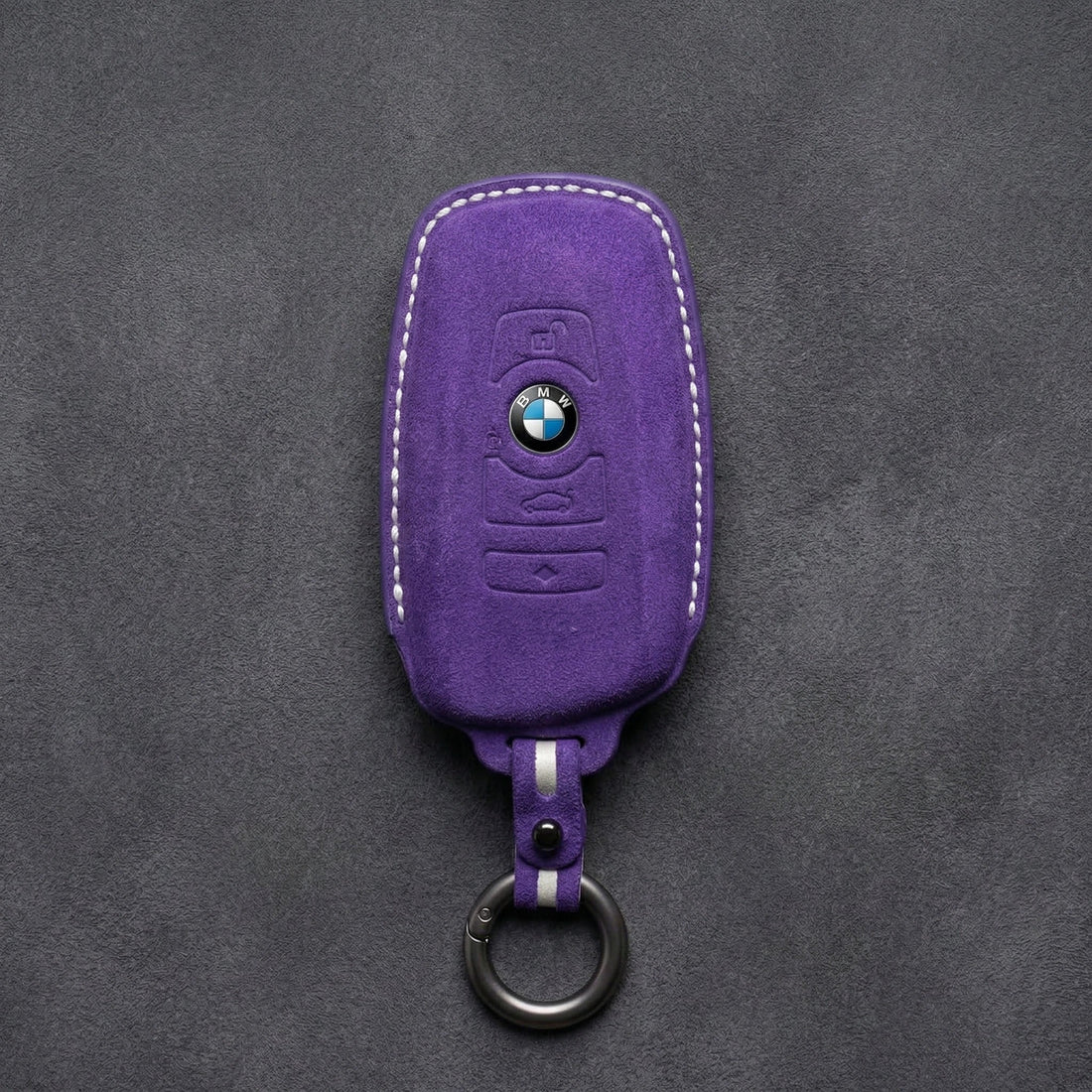 BMW Hand - Stitched Alcantara Key Fob Cover - All Types - B