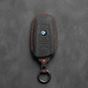 BMW Hand-Stitched Alcantara Key Fob Cover - Symmetric Smart Fob