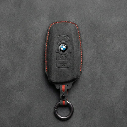 BMW Hand - Stitched Alcantara Key Fob Cover - All Types - B