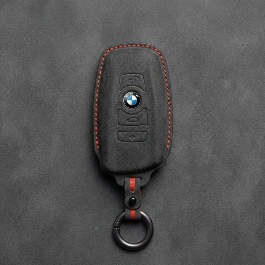 BMW Hand - Stitched Alcantara Key Fob Cover - All Types - B