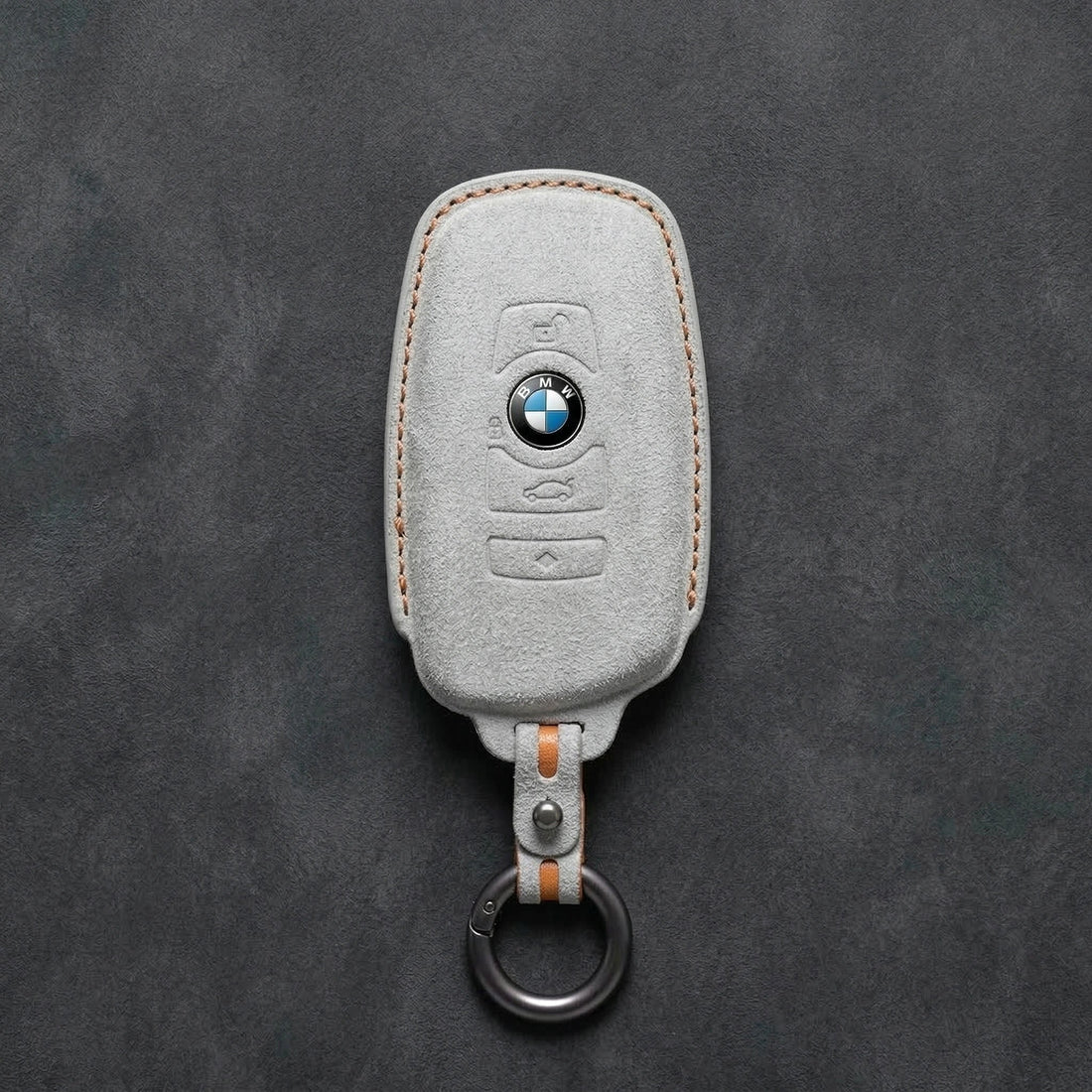 BMW Hand - Stitched Alcantara Key Fob Cover - All Types - B
