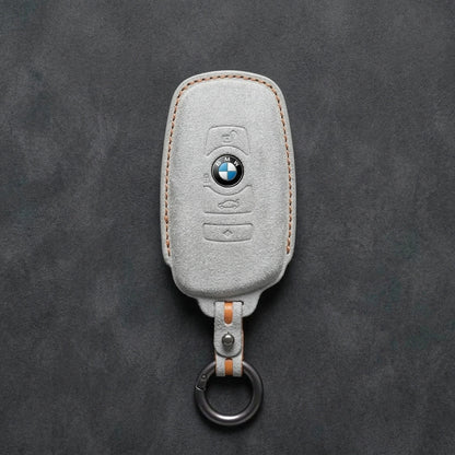 BMW Hand - Stitched Alcantara Key Fob Cover - All Types - B