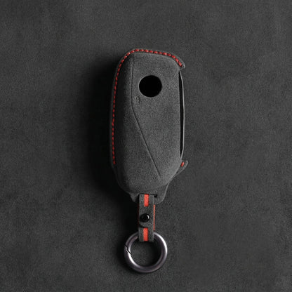 BMW Hand - Stitched Alcantara Key Fob Cover - All Types - C