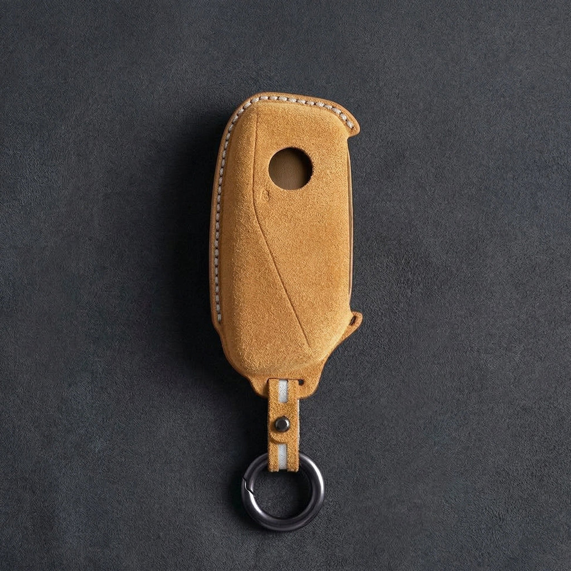 BMW Hand - Stitched Alcantara Key Fob Cover - All Types - C